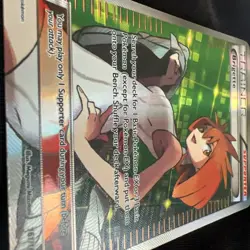 Brigette 161/162 - XY Breakthrough Pokemon TCG Ultra Rare 2015 Holo - Image 3