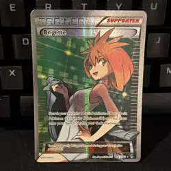 Brigette 161/162 - XY Breakthrough Pokemon TCG Ultra Rare 2015 Holo - NM Card - Image 2