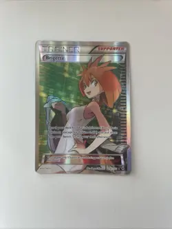 Pokemon TCG Brigette Breakthrough 161/162 Holo Full Art Ultra Rare Near Mint - Image 1