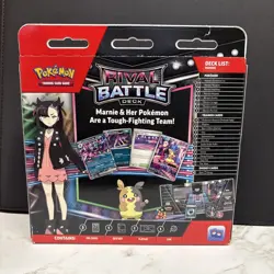 Pokemon TCG Rival Battle Deck Marnie Promo Box - Marnie's Morpeko - Sealed - Image 2