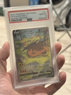 PSA 10 Charizard V 211/172 SAR Japanese Pokemon Card VSTAR Universe GEM MINT - Image 1