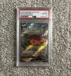 PSA 10 Charizard V 211/172 SAR Japanese Pokemon Card VSTAR Universe GEM MINT - Image 1