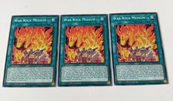 Yu-Gi-Oh! War Rock Medium DIFO-EN065 Mint 1st Edition x3 - Image 1