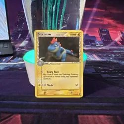 Croconaw 27/101 Uncommon Dragon Frontiers Pokemon Lightly Played - Image 1