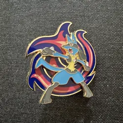 Pokemon - Lucario Vstar Premium Collection Box Enamel Pin - Image 1