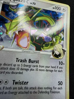 2009 Pokemon Rayquaza C Lv.73 Supreme Victors #8 Holo Rare SP NM- - Image 4