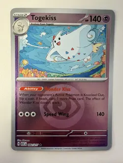 Togekiss Ascended Heroes 082/217 Pokemon TCG NM Reverse Holo 2026 - Image 1
