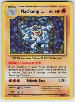 Holo Machamp 59/108 Rare Evolutions Near Mint - Image 1