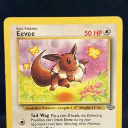 Wizards of the Coast Eevee 51/64 Jungle Regular Common 50 HP Eng 1999 - Image 3