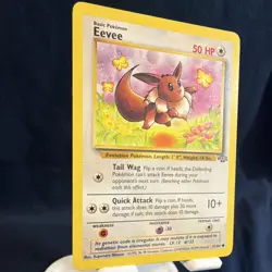 Wizards of the Coast Eevee 51/64 Jungle Regular Common 50 HP Eng 1999 - Image 5