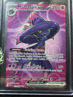 Mismagius ex 112/094 Ultra Rare, Phantasmal Flames, Full Art Holo, Pokemon TCG - Image 1