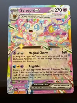 Sylveon ex 041/131 Sv: Prismatic Evolutions Holo Pokemon TCG - Image 1