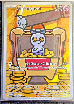 Gimmighoul SV04: Paradox Rift Pokemon TCG 198/182 - Image 1
