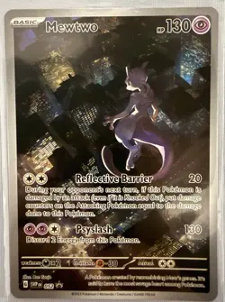 Pokemon TCG Mewtwo #52 Promo Holo 151 Near Mint - Image 1