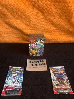 Pokemon TCG Paldean Fates Booster Bundle Box Sealed + Bonus - Image 1
