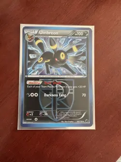 Pokemon Umbreon 64/116 Plasma Freeze Team Plasma Non Holo Rare English 2013 - Image 1