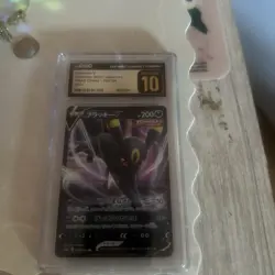 CGC 10 Pristine Umbreon V 100/184 RR Vmax Climax Pokemon Card - Image 1