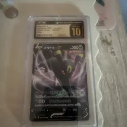 CGC 10 Pristine Umbreon V 100/184 RR Vmax Climax Pokemon Card - Image 2