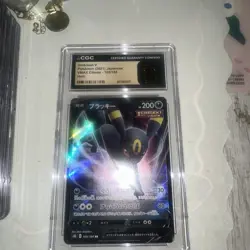 CGC 10 Pristine Umbreon V 100/184 RR Vmax Climax Pokemon Card - Image 5