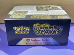 Pokemon TCG Surging Sparks Sealed Pokemon Center Elite Trainer Box ETB - Image 5