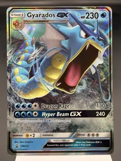 Gyarados GX SM212 - Ultra Rare Holo - S&M Promo Pokemon Card NM - Image 1