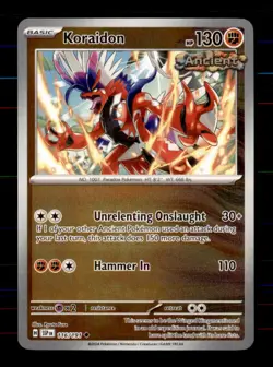 Koraidon 116/191 Uncommon Surging Sparks Pokemon Reverse Holo Near Mint - Image 1