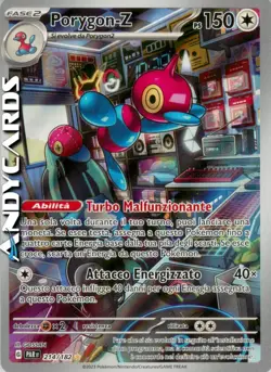 PORYGON-Z 214/182 • Rara Gallery • Paradosso Temporale PAR POKEMON - Image 1