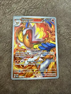 Pokemon TCG Infernape 173/167 Sv06: Twilight Masquerade Holo- Near Mint- IR- New - Image 2
