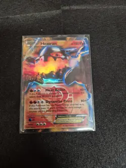 Pokemon TCG Heatran EX Ultra Rare Holo Team Plasma, 13/116 - Image 1