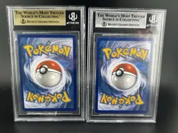 2016 POKEMON FLYING PIKACHU 110/108 & SURFING PIKACHU 111/108 Beckett BGS - Image 2