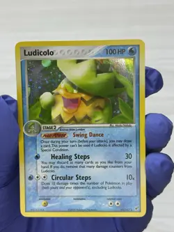 Ludicolo 10/107 Holo Rare EX Deoxys PACK FRESH-NM Pokemon TCG Card English 2005 - Image 4