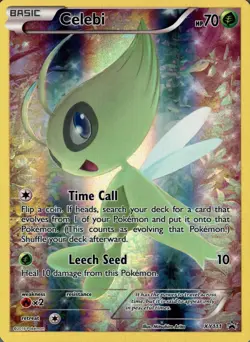Celebi XY111 Holo Promo XY Promo Pokemon Near Mint - Image 1