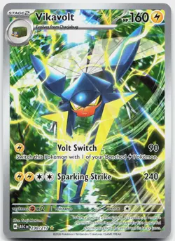 Vikavolt 230/217 Illustration Rare Ascended Heroes Pokemon Holo Near Mint - Image 1