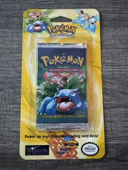 POKEMON BASE SET BLISTER PACK SEALED Venusaur - Image 1