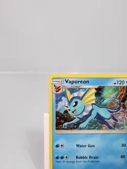 Vaporeon 18/68 Holo Rare Hidden Fates Pokemon - Image 2