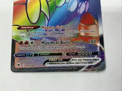 2022 Pokemon SWSH Astral Radiance Heatran VMAX Secret Rare #191/189 - Image 2