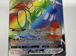 2022 Pokemon SWSH Astral Radiance Heatran VMAX Secret Rare #191/189 - Image 3