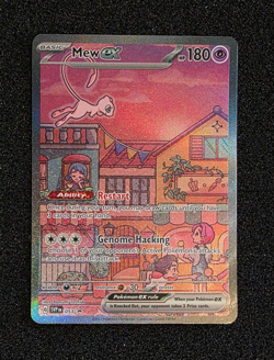 Pokemon-Scarlet & Violet-UPC-Mew EX Black Star Promo #053 NM - Image 1