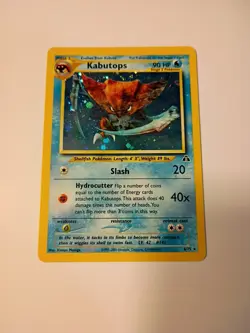 Kabutops 6/75 Neo Discovery Unlimited Holo Pokemon LP - Image 1