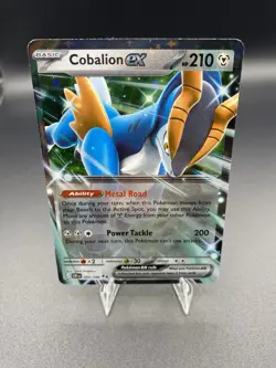 Cobalion ex 64/86 Double Rare Pokemon Chaos Rising ME04 NM - Image 1