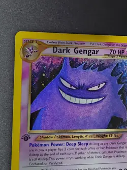 Dark Gengar 6/105 1st Edition Neo Destiny Holo Rare Pokemon TCG - Image 3