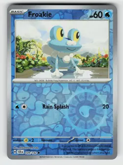 Froakie 39/142 Stellar Crown C Reverse Holo NM/M Pokemon - Image 1