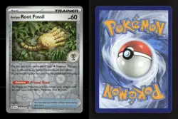Antique Root Fossil 130/142 Stellar Crown Reverse Holo NM/M Pokemon - Image 3