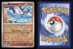 Scorbunny 26/142 C Stellar Crown Reverse Holo NM/M Pokemon - Image 3