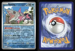 Veluza 45/142 UC Stellar Crown Reverse Holo NM/M Pokemon - Image 3
