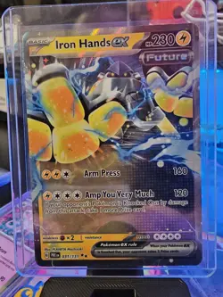 Iron Hands Ex 31/131 Pokemon TCG S&V Prismatic Evolutions Double Rare Holo NM - Image 2