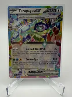 Terapagos ex 92/131 DOUBLE RARE | Pokemon TCG Prismatic Evolutions NM - Image 2
