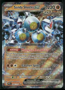 Pokemon - Sandy Shocks ex 56/131 Double Rare Prismatic Evolutions NM - Image 1