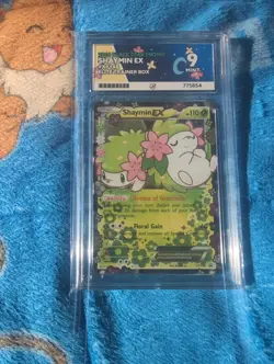 Pokemon TCG Shaymin-EX XY XY148 Holo 2016 Black Star Promo Card Ace 9 - Image 1