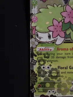 Pokemon TCG Shaymin EX Black Star Promo Holo Card XY148 XY Generations - Image 5